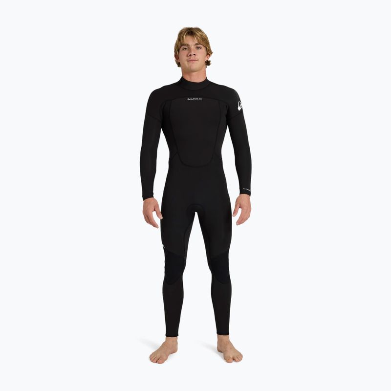 Pianka do pływania męska Quiksilver Prologue+ 3/2 mm Back Zip Flatlock black