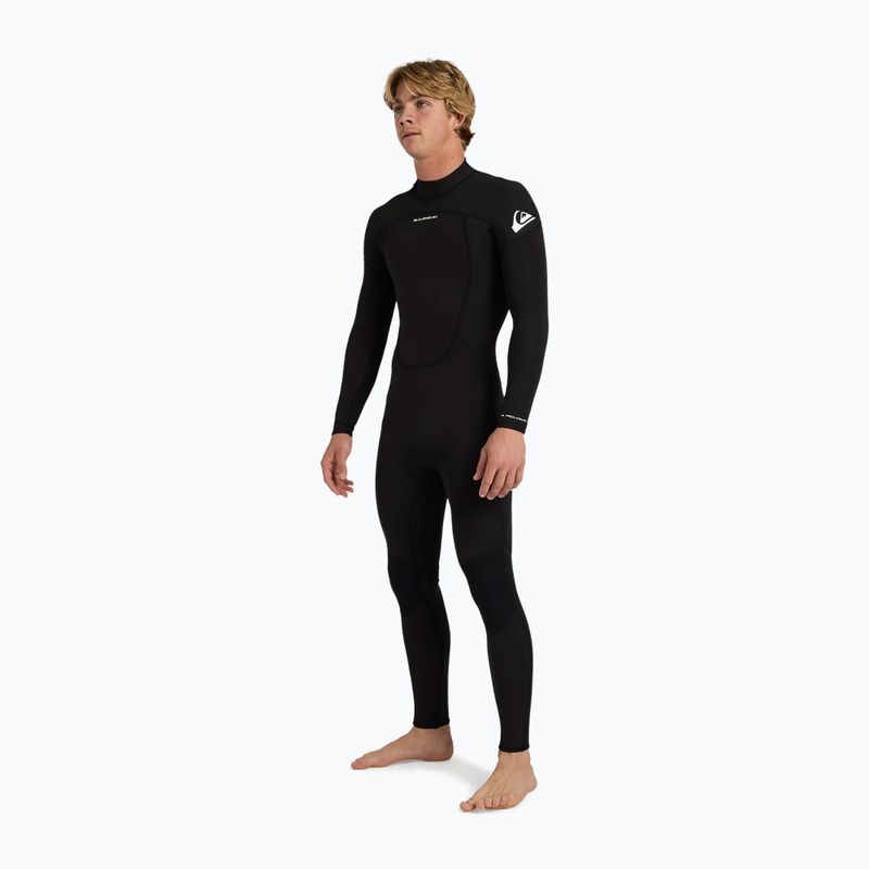 Pianka do pływania męska Quiksilver Prologue+ 3/2 mm Back Zip Flatlock black 3