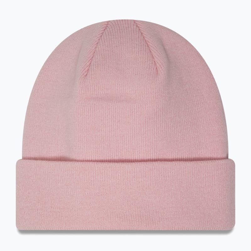 Czapka damska New Era Female Essential Cuff Beanie New York Yankees pastel pink 2