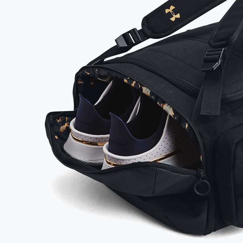 Plecak turystyczny męski Under Armour Project Rock black/black/metallic gold 4