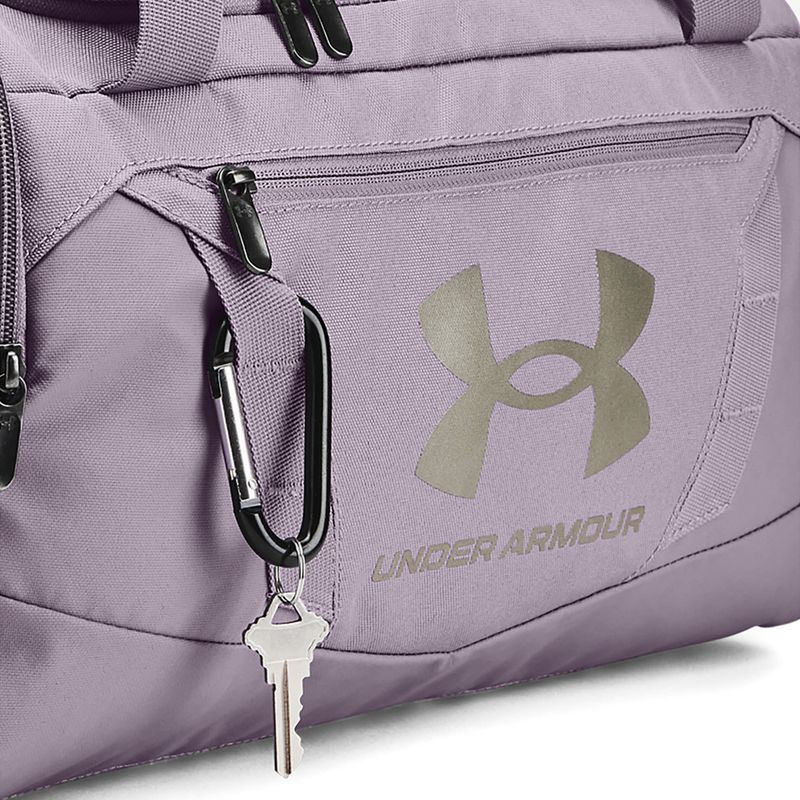 Torba Under Armour Undeniable 5.0 Duffle XS 23 l violet gray/metallic champagne gold 7