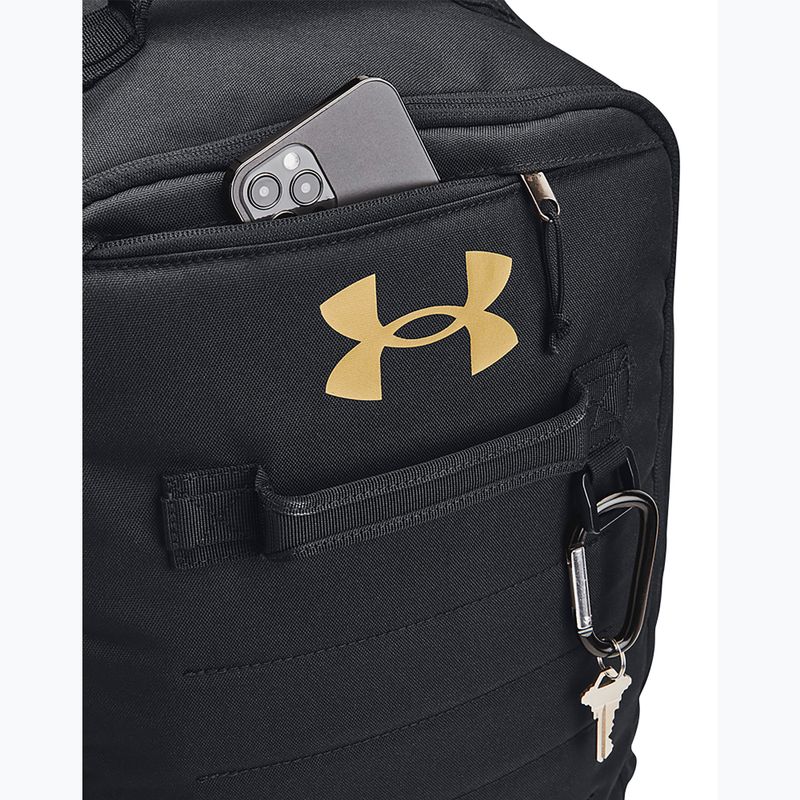 Plecak Under Armour Contain 33 l black/black/metallic gold 3