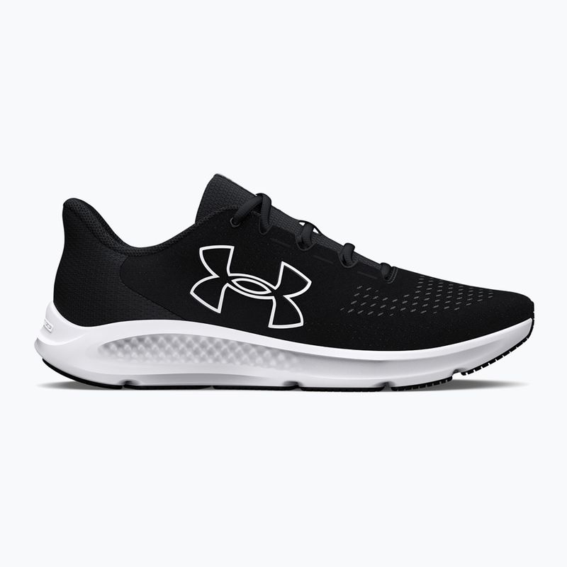 Buty do biegania męskie Under Armour Charged Pursuit 3 Big Logo black/black/white 8