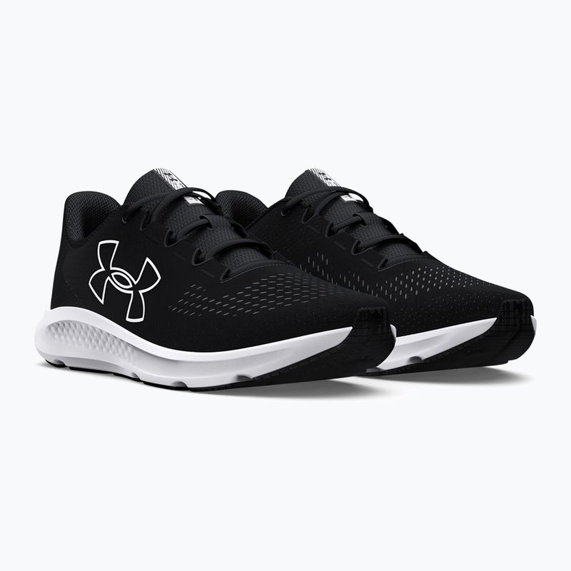 Buty do biegania męskie Under Armour Charged Pursuit 3 Big Logo black/black/white 10