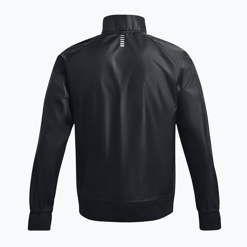 Kurtka do biegania męska Under Armour Launch Insulated black/black/reflective 2