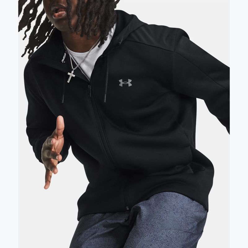 Kurtka treningowa męska Under Armour Essential Swacket black/pitch gray 7