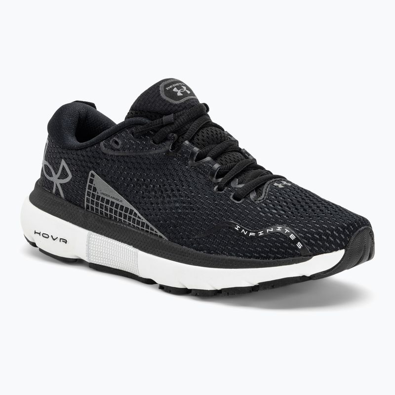 Buty do biegania damskie Under Armour W Hovr Infinite 5 black/white/metallic gun metal