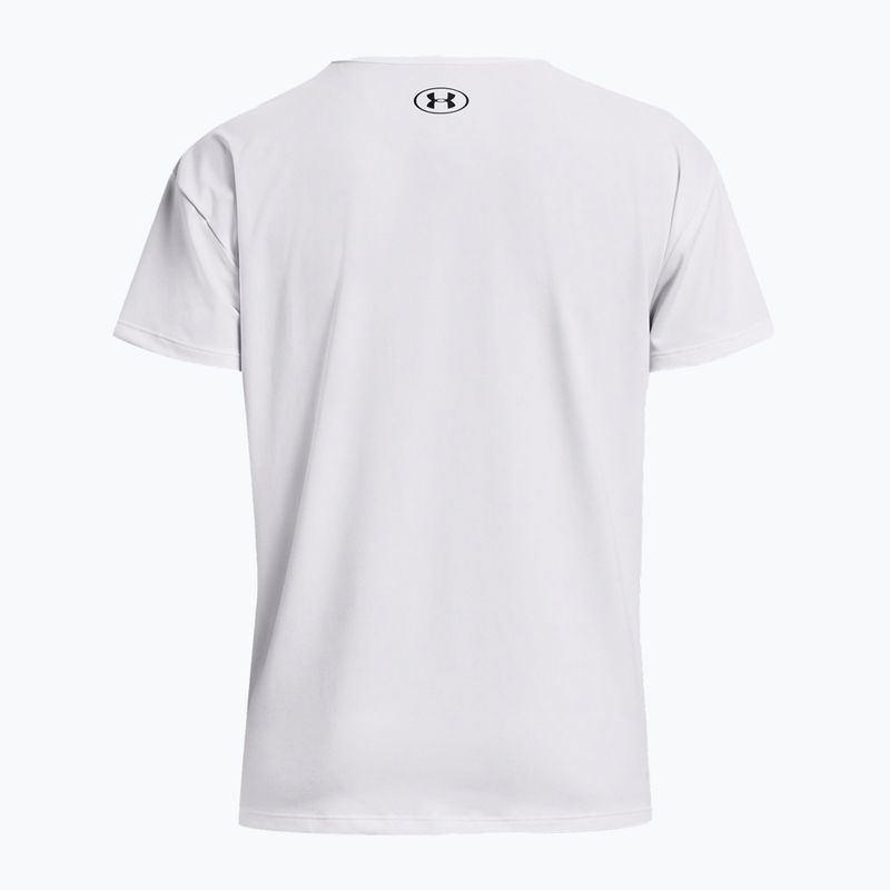 Koszulka treningowa damska Under Armour Rush Energy 2.0 white/black 5