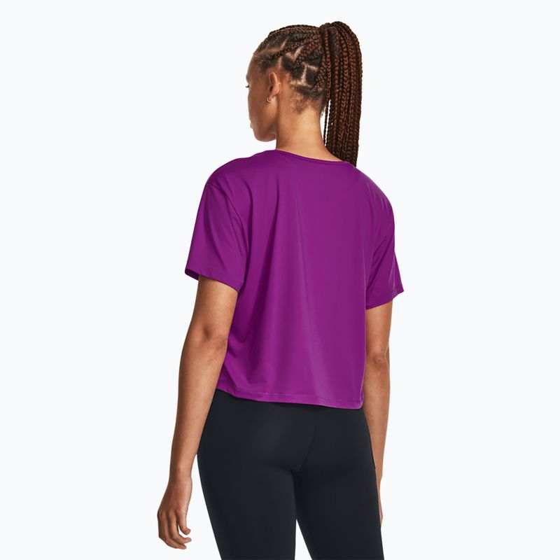 Koszulka treningowa damska Under Armour Motion mystic magenta/black 3