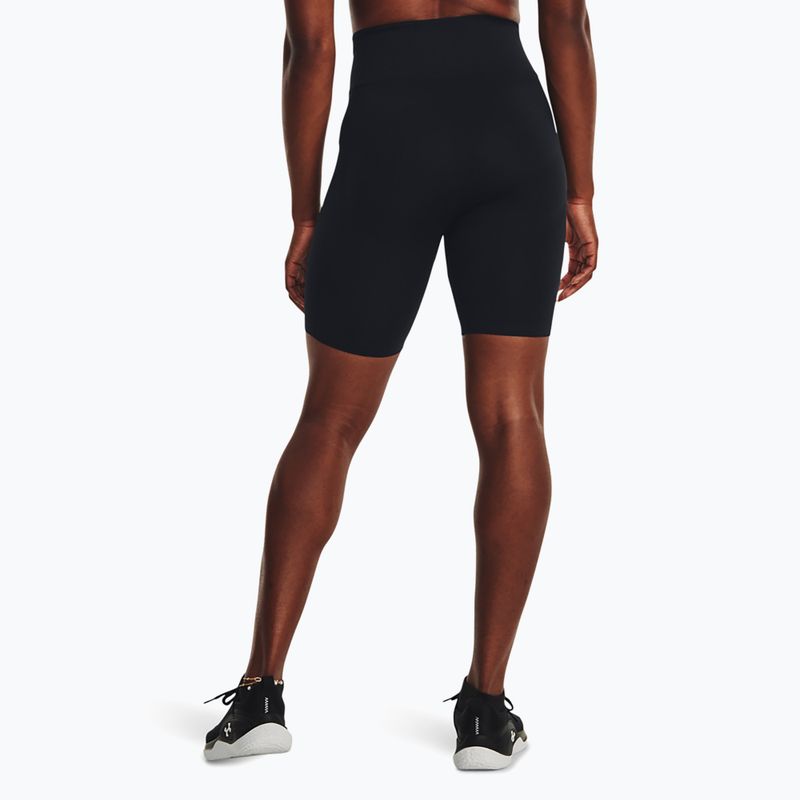 Spodenki treningowe damskie Under Armour Train Seamless black/white 3