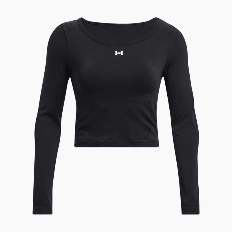 Longsleeve treningowy damski Under Armour Train Seamless black/white 4