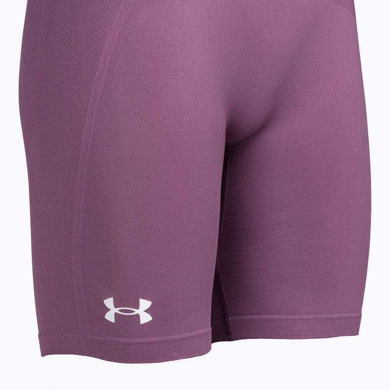 Spodenki treningowe damskie Under Armour Train Seamless misty purple/white 7