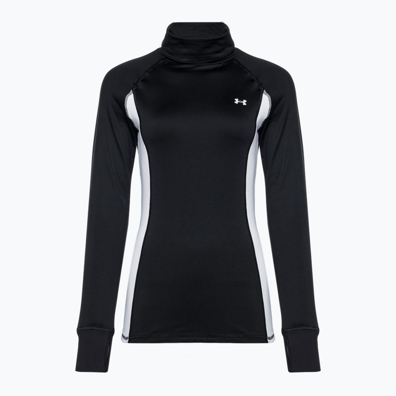Bluza damska Under Armour Train CW Funnel Neck black/lime yellow/white 4
