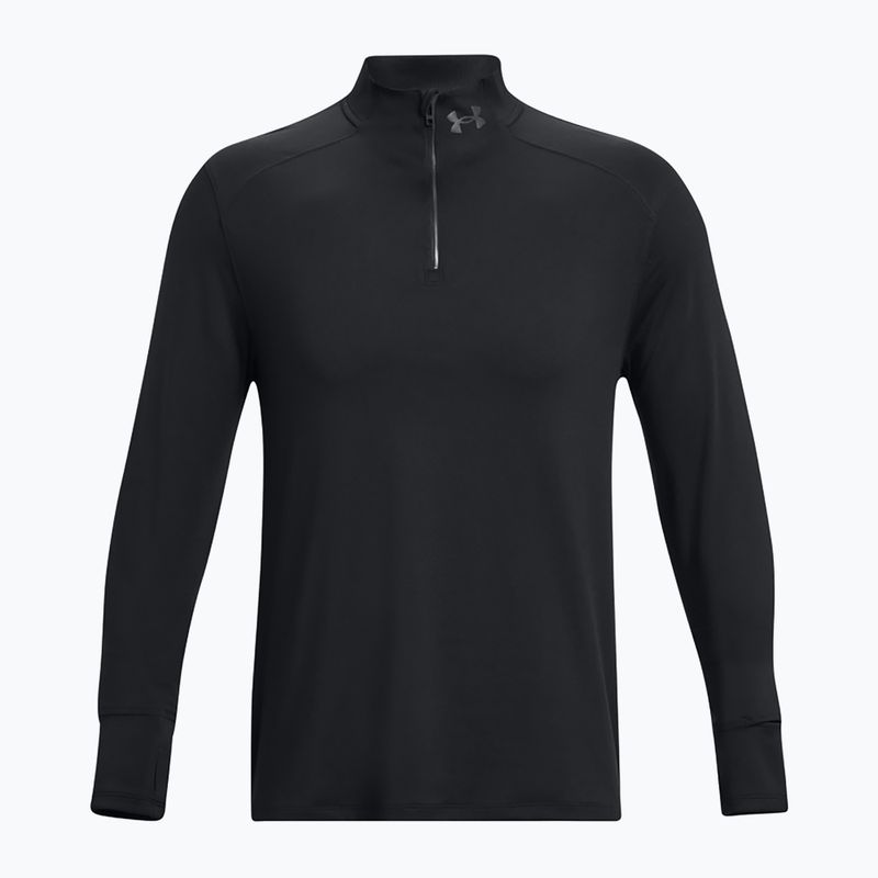 Longsleeve do biegania męski Under Armour Launch Pro 1/4 Zip black/black/reflective 8