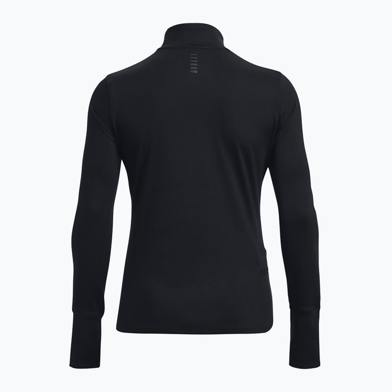 Longsleeve do biegania damski Under Armour Launch Pro Half Zip black/reflective 9