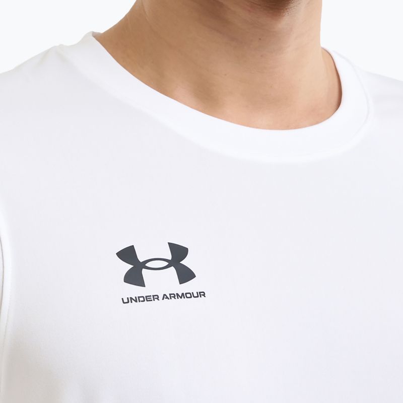 Koszulka piłkarska męska Under Armour Challenger Train white/black 4