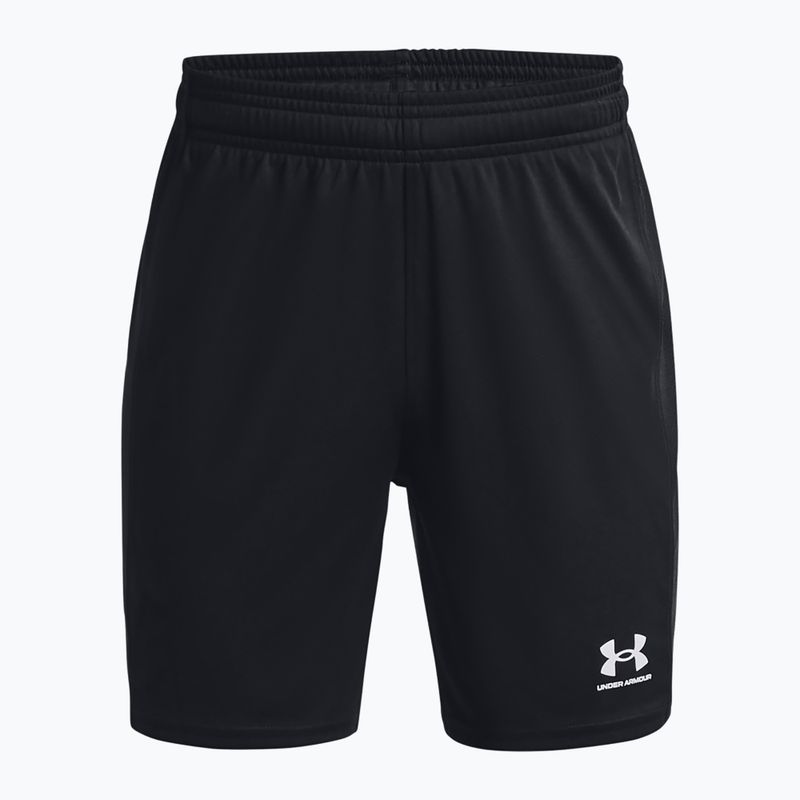 Spodenki piłkarskie dziecięce Under Armour Challenger Knit black/white