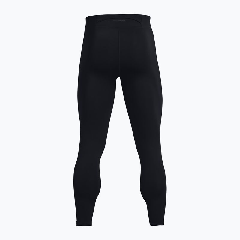 Legginsy do biegania męskie Under Armour Qualifier Elite black/steel/reflective 7