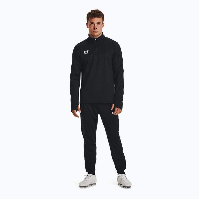 Spodnie piłkarskie męskie Under Armour Challenger Train black/white 2