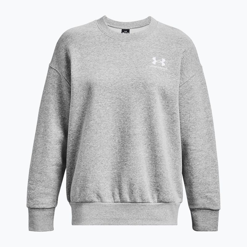 Bluza damska Under Armour Icon Fleece Crew mod gray light heather/white 9