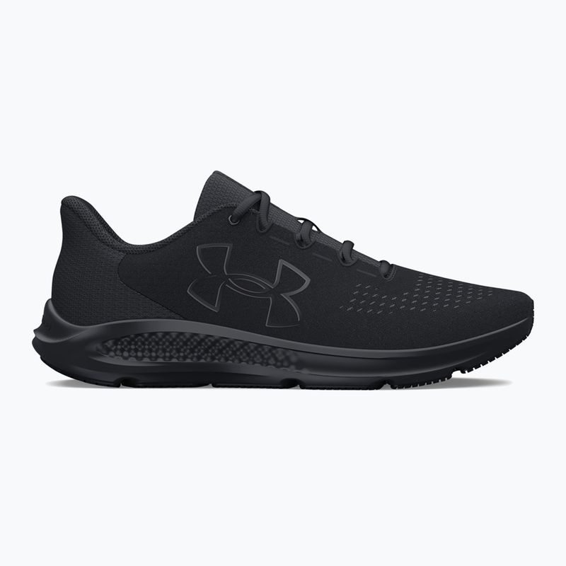 Buty do biegania męskie Under Armour Charged Pursuit 3 Big Logo black/black/black 8