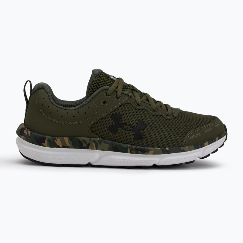 Buty do biegania męskie Under Armour Charged Assert 10 Camo marine od green/marine od green/black 2