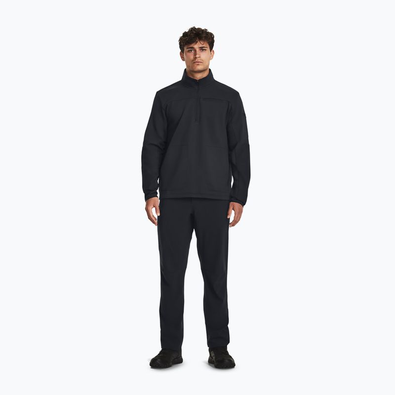 Bluza męska Under Armour Tactical Rival Job Fleece 1/4 Zip black 2