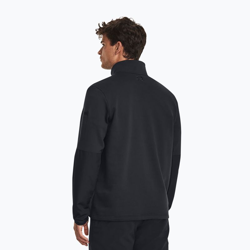 Bluza męska Under Armour Tactical Rival Job Fleece 1/4 Zip black 3