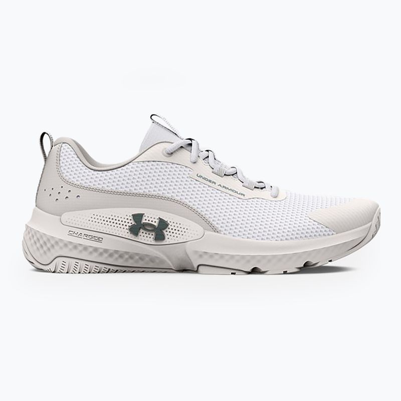 Buty treningowe damskie Under Armour W W Dynamic Select white/white clay/metallic green grit 7