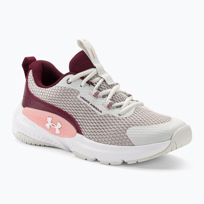 Buty treningowe damskie Under Armour W W Dynamic Select white clay/deep red/white