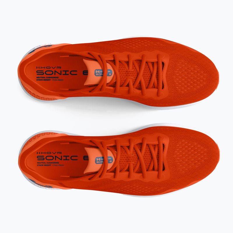 Buty do biegania męskie Under Armour Hovr Sonic 6 scorched/dark tangerine/varsity blue 11