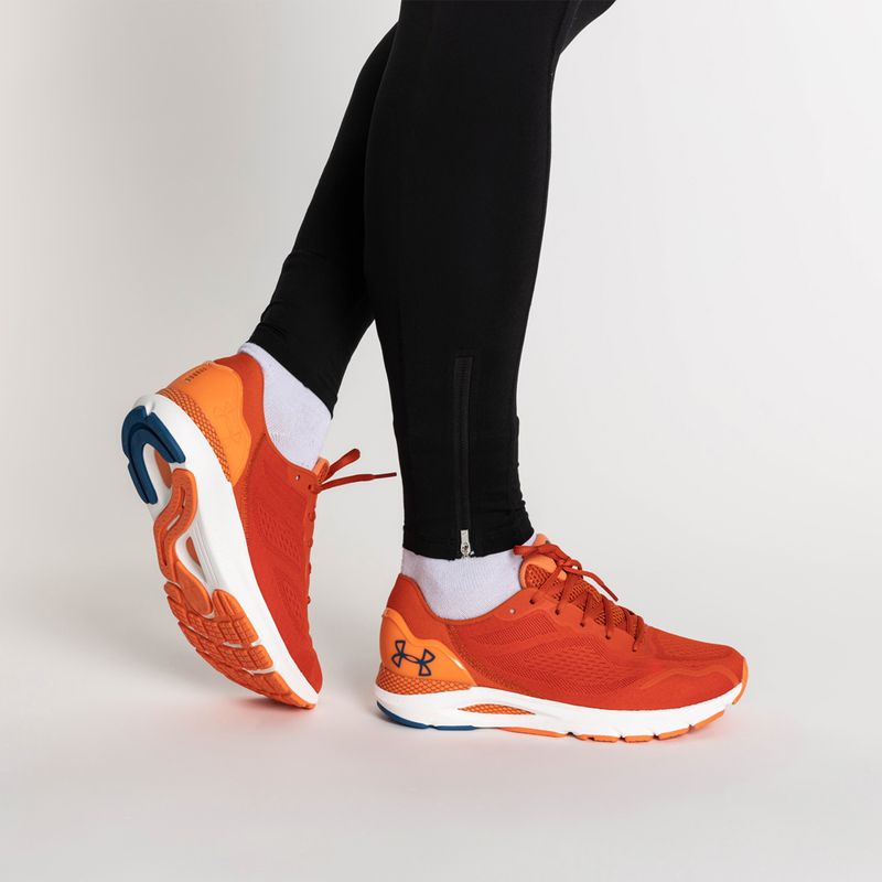 Buty do biegania męskie Under Armour Hovr Sonic 6 scorched/dark tangerine/varsity blue 3