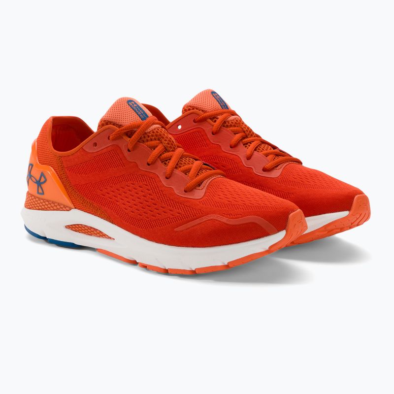 Buty do biegania męskie Under Armour Hovr Sonic 6 scorched/dark tangerine/varsity blue 5