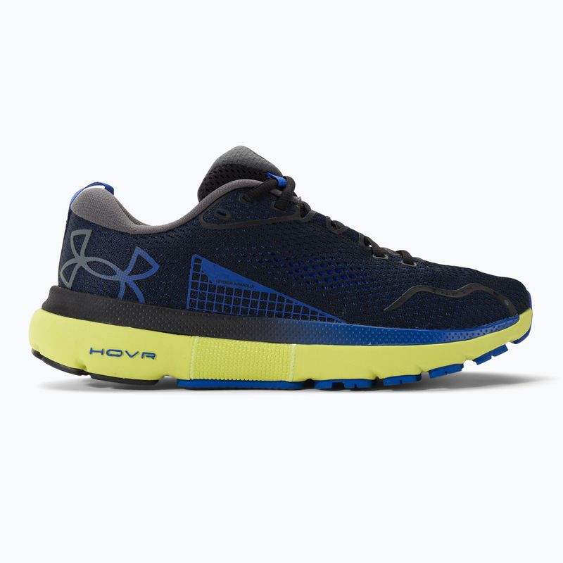 Buty do biegania męskie Under Armour Hovr Infinite 5 black/lime yellow/team royal 2