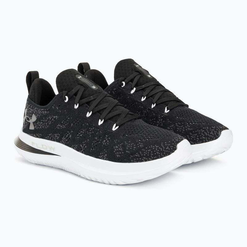 Buty do biegania męskie Under Armour Velociti 3 black/white/white 4