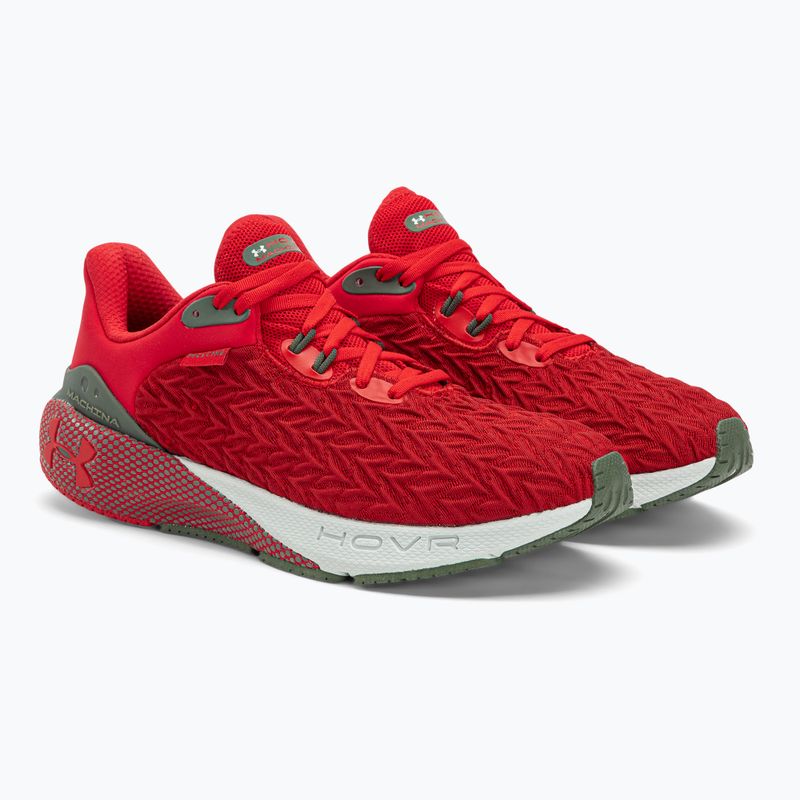 Buty do biegania męskie Under Armour Hovr Machina 3 Clone red/colorado sage/red 4