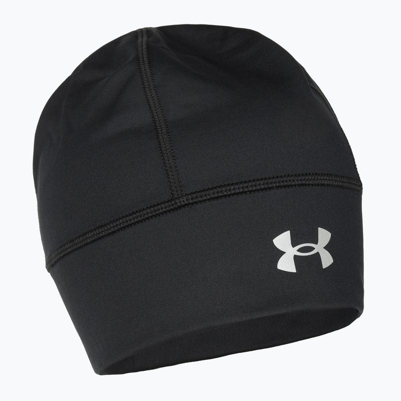 Czapka do biegania męska Under Armour Men'S Storm Launch Beanie black/black/reflective