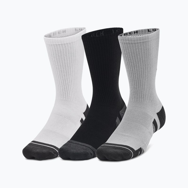Skarpety Under Armour Performance Tech Crew 3 pary mod gray/white/jet gray 10