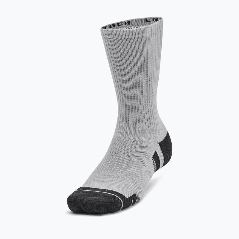 Skarpety Under Armour Performance Tech Crew 3 pary mod gray/white/jet gray 11