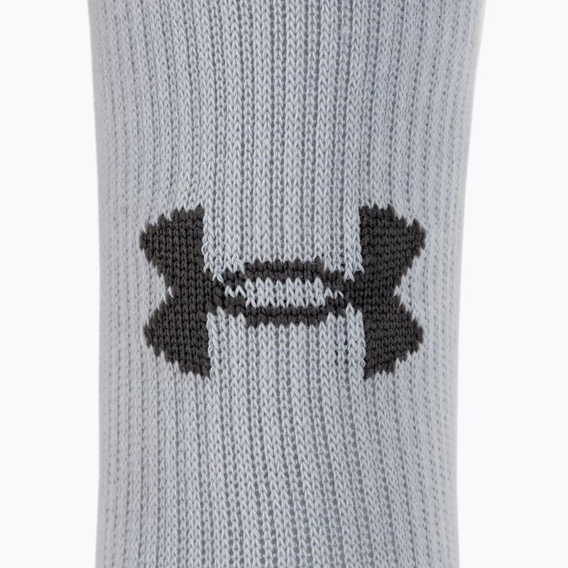 Skarpety Under Armour Performance Tech Crew 3 pary mod gray/white/jet gray 8