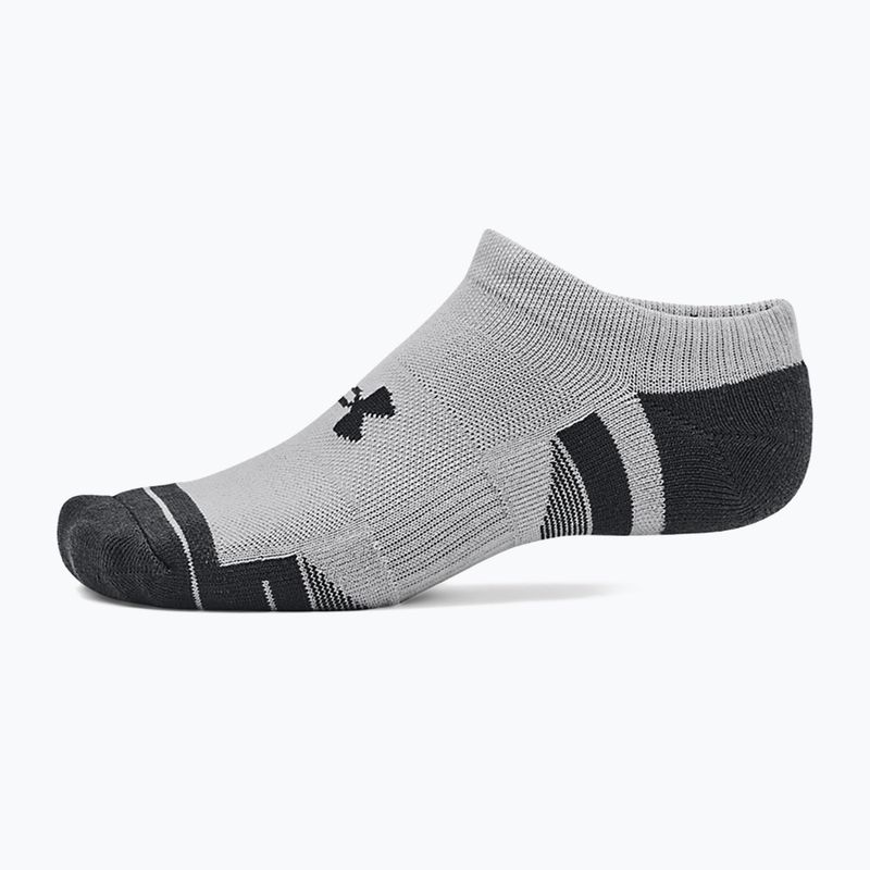 Skarpety Under Armour Performance Tech NS 3 pary mod gray/white/jet gray 3