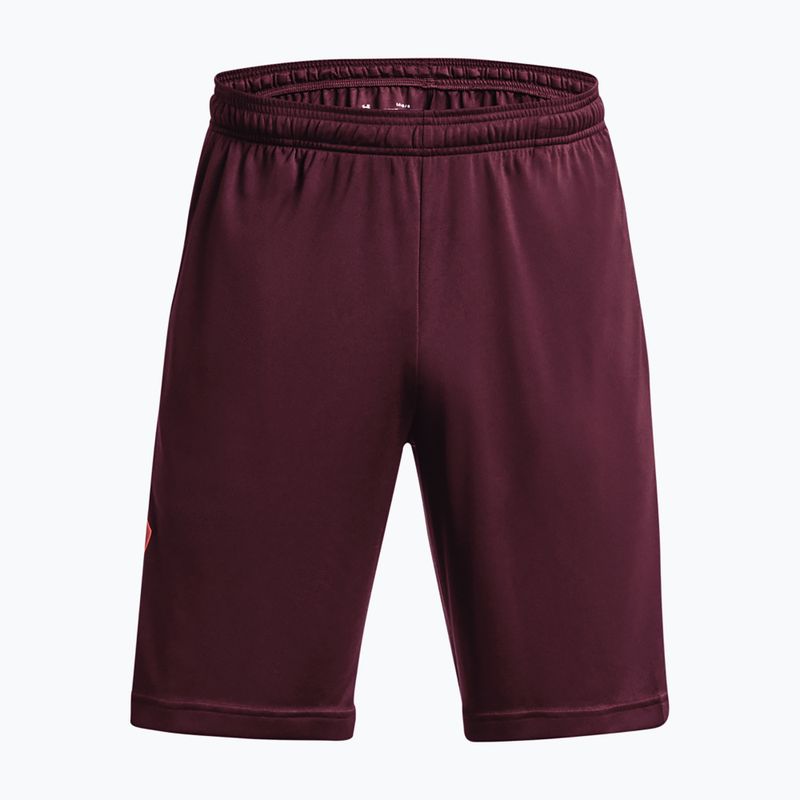 Spodenki treningowe męskie Under Armour Tech Graphic dark maroon/beta 5