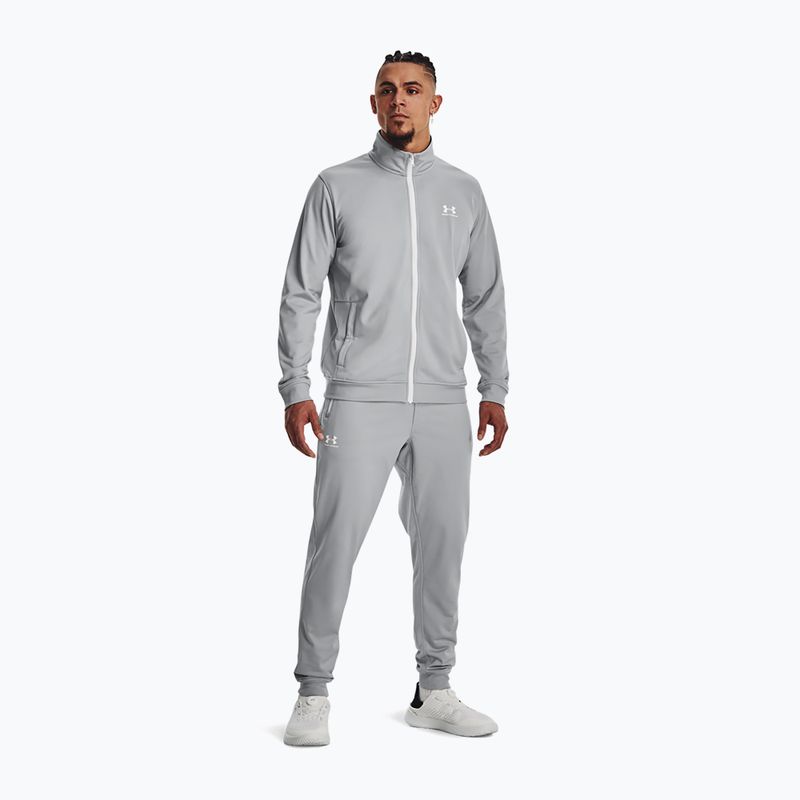 Bluza męska Under Armour Sportstyle Tricot mod gray/white 2