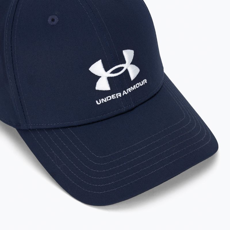 Czapka z daszkiem męska Under Armour Branded Lockup Adj midnight navy/white 3