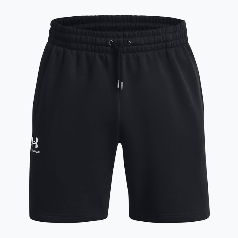 Spodenki męskie Under Armour Icon Fleece black/white 5