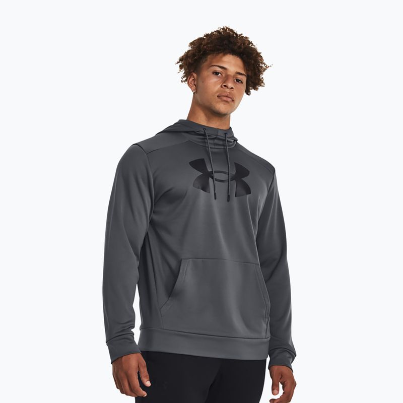 Bluza męska Under Armour Fleece Big Logo HD pitch gray/black