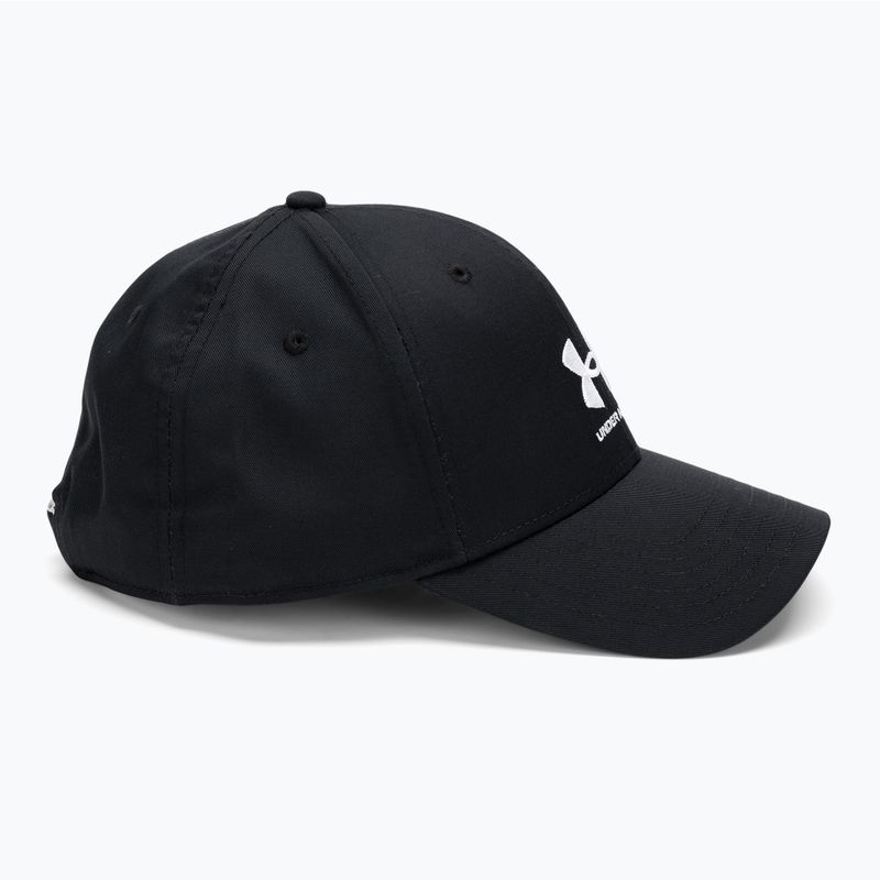 Czapka z daszkiem męska Under Armour Branded Lockup Adj black/white 3