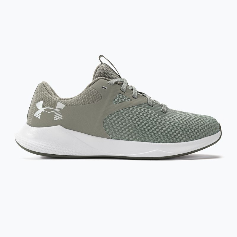 Buty treningowe damskie Under Armour W Charged Aurora 2 grove green/grove green/metallic cristal gold 2