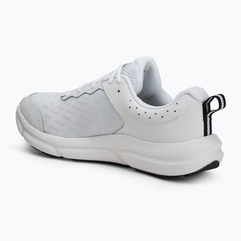 Buty do biegania męskie Under Armour Charged Assert 10 white/black/black 3