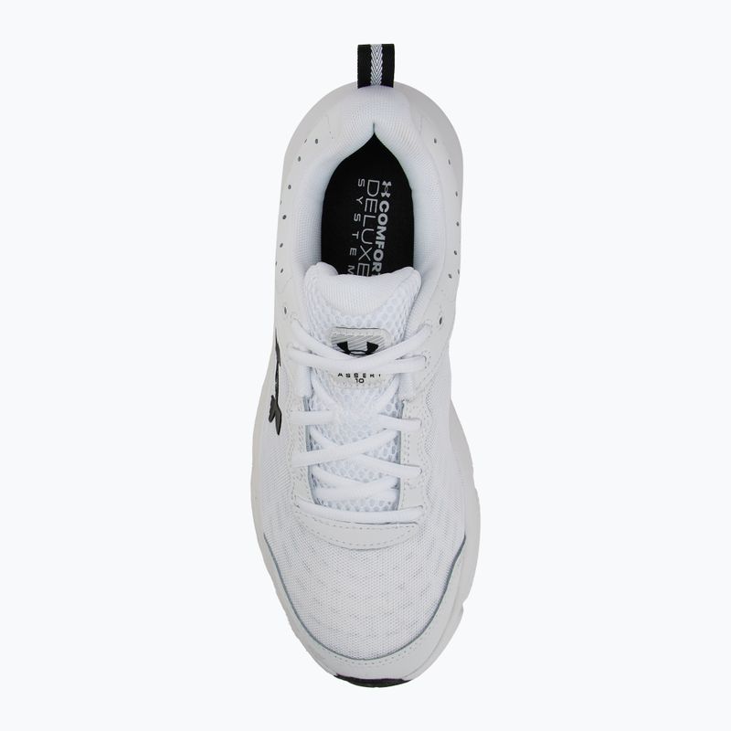 Buty do biegania męskie Under Armour Charged Assert 10 white/black/black 5